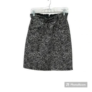 Anthropologie elevenses printed skirt 4